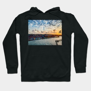 Arriving in Colorful Curaçao at Sunrise Hoodie